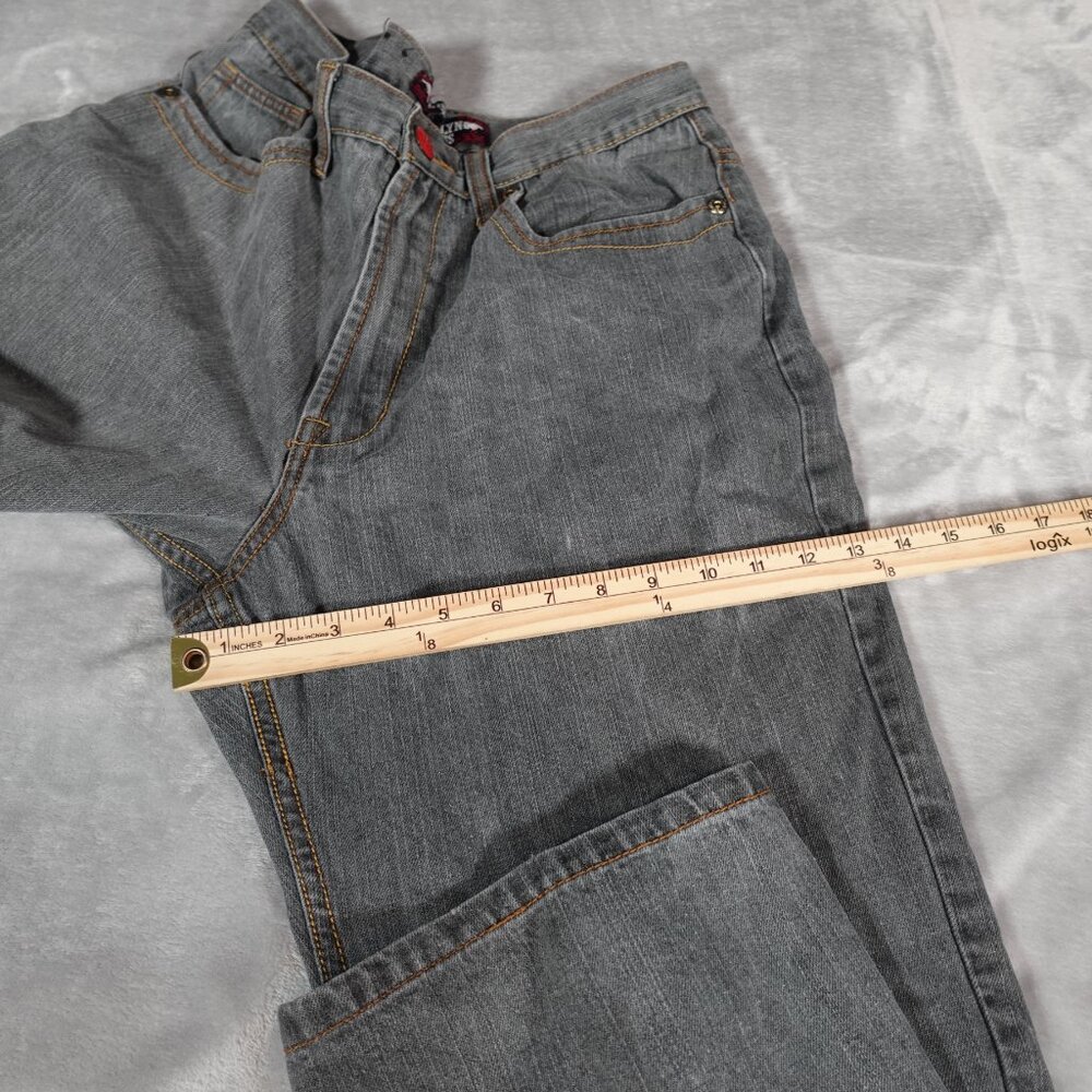 Vintage Brooklyn Xpress Jeans Mens 34x32 (Fits 30x29) Embroidered Baggy Fit Y2K - Picture 9 of 10